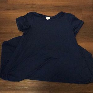 Barely worn navy Lularoe Carly. Size M